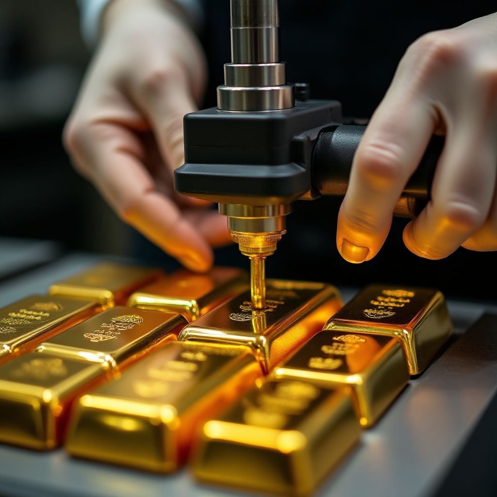 Gold quality assessment and verification process